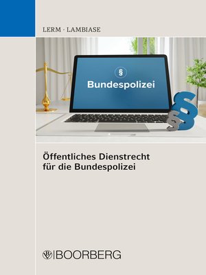 cover image of Öffentliches Dienstrecht für die Bundespolizei